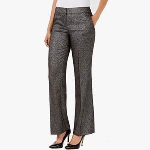 Nine West size 14 Neo Classic Trousers Trouser Pants NWT black/ivory